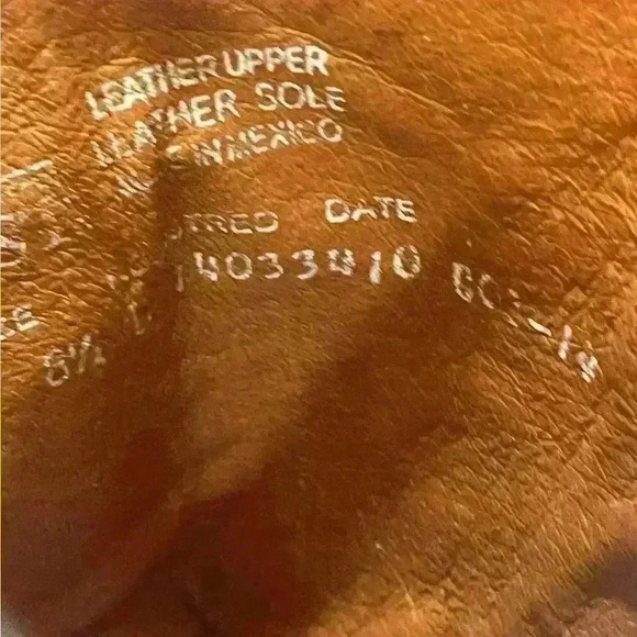 Dan Post Mens Brown Antique Tan Têju Lizard Skin Raleigh Cowboy Boots 8.5 D - Picture 8 of 16